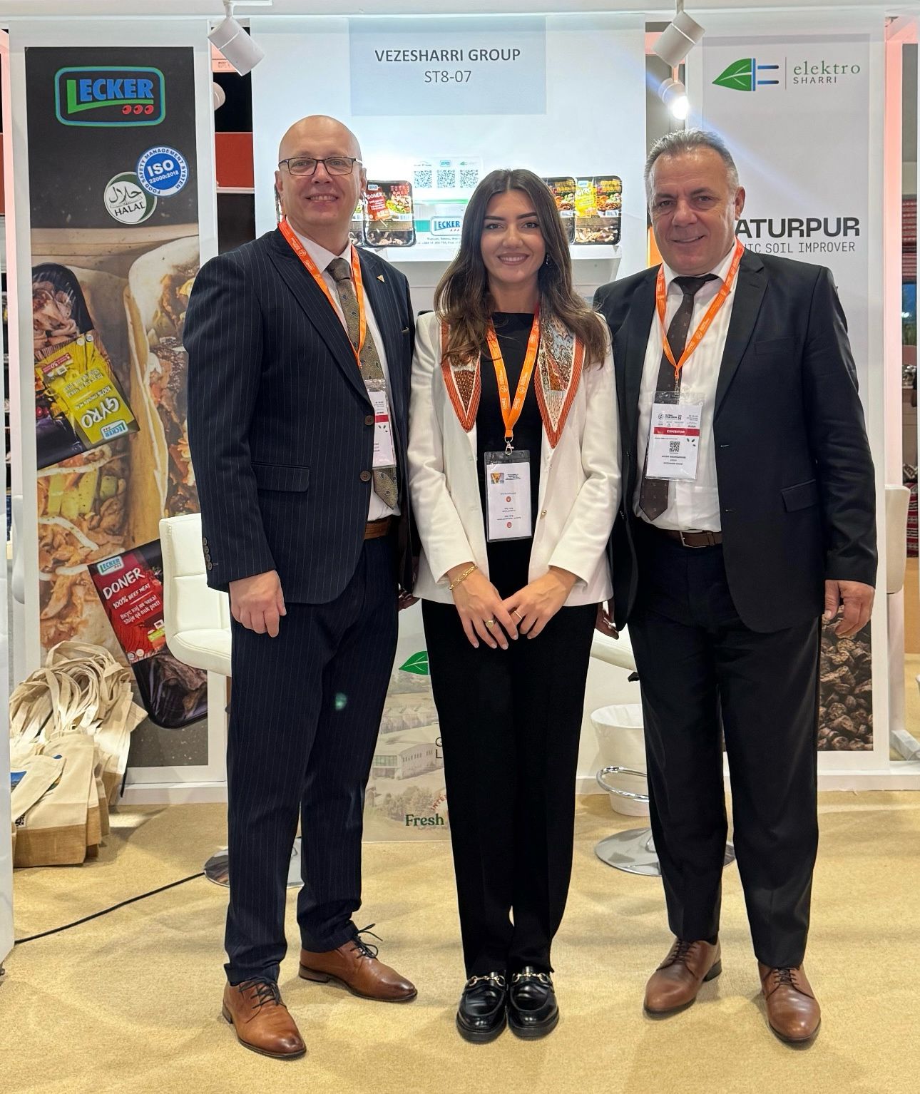 Veze Sharri Group at Global Food Week in Abu Dhabi