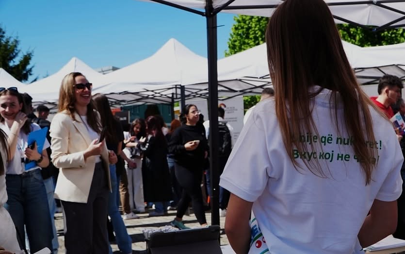 Veze Sharri Group at the SEEU Career Fair 2025 - Image 1