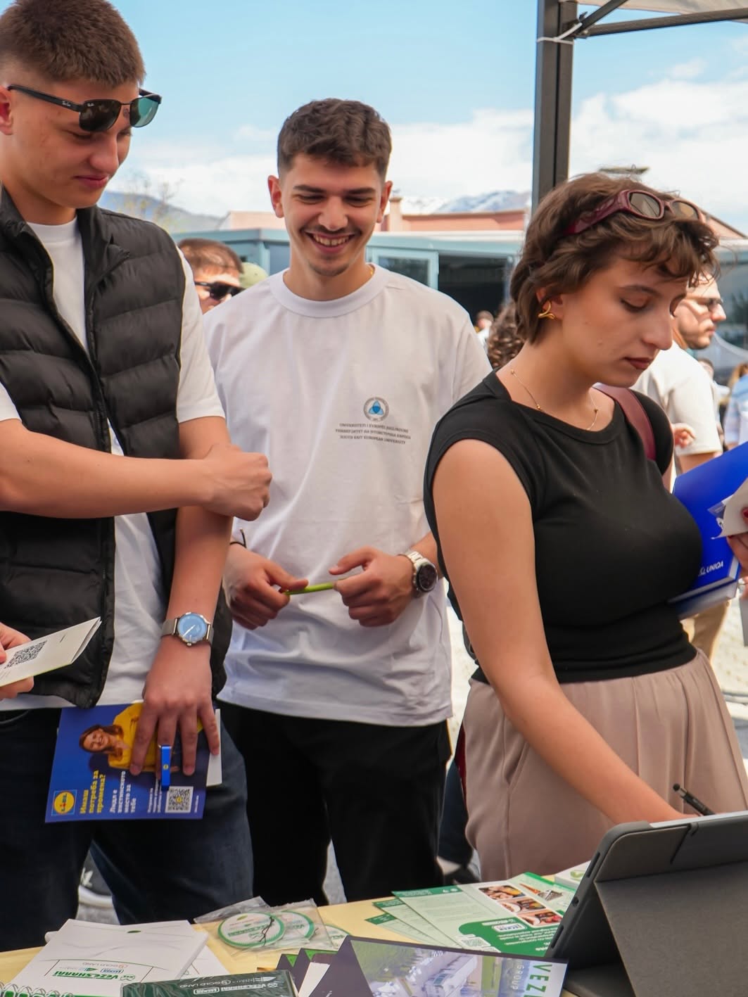 Veze Sharri Group Participates in the Career Fair at South East European University 2026 - Image 1